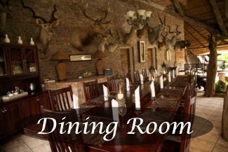 Link to Cruiser Safaris Dining Room accommodations.
