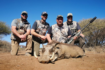 Bret, Chet & Dylan with Ronnie & his 2nd Warthog