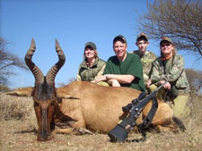 Loren and Ronna Dellinger and family - Red Hartebeest